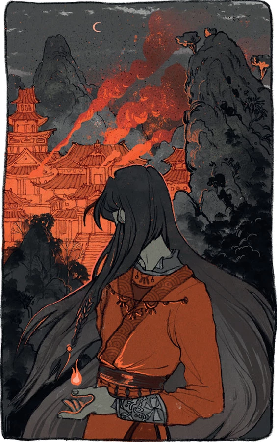 Иллюстрация к книге — Благословение небожителей. Том 1 [book-illustration-3.webp]