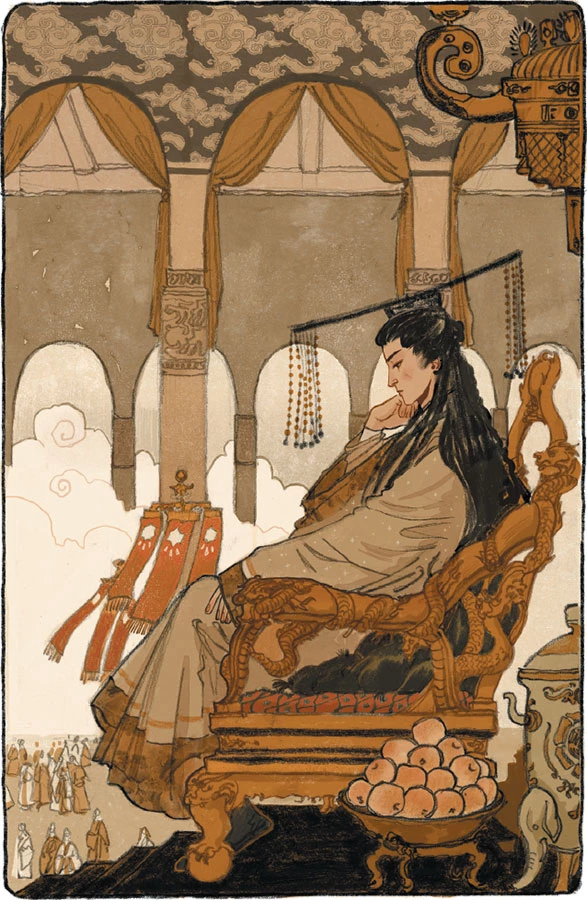 Иллюстрация к книге — Благословение небожителей. Том 2 [book-illustration-3.webp]