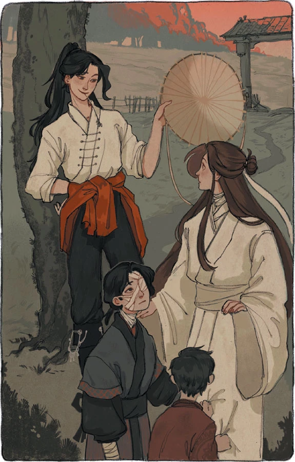 Иллюстрация к книге — Благословение небожителей. Том 3 [book-illustration-3.webp]