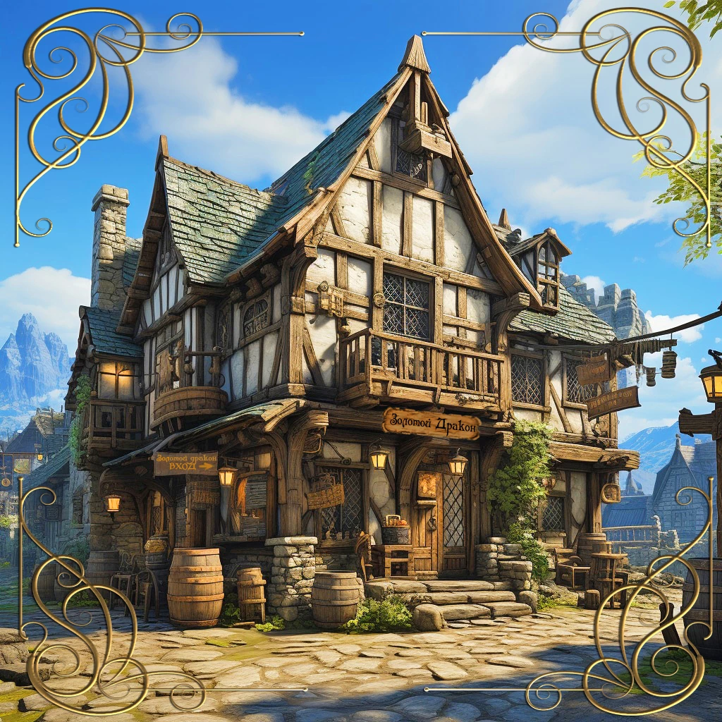 Иллюстрация к книге — Таверна 