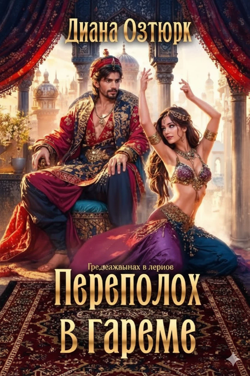 Книга Переполох в гареме. Попаданка в султанский гарем