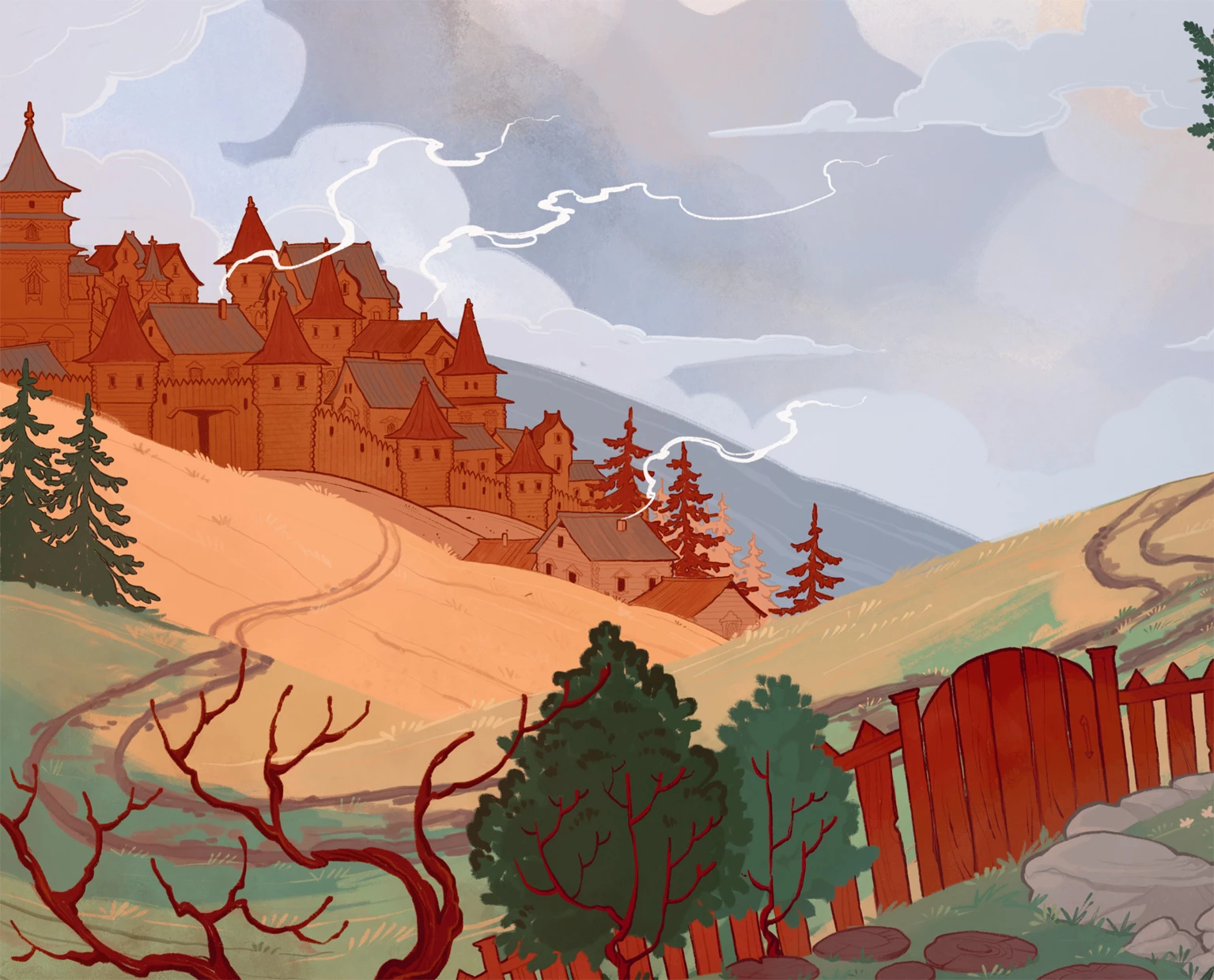 Иллюстрация к книге — И приведут дороги [book-illustration-1.webp]