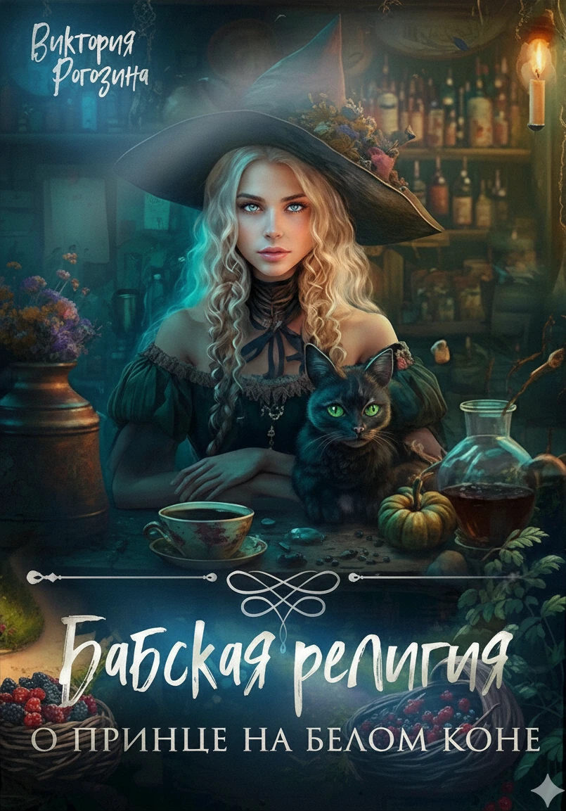 Книга Бабская религия о принце на белом коне