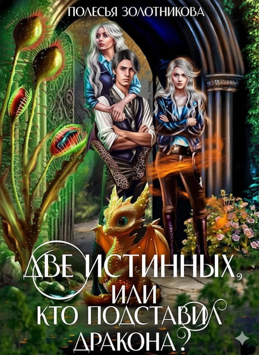 Книга Две истинных, или Кто подставил дракона?