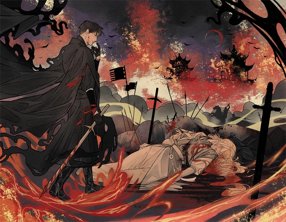 Иллюстрация к книге — Янтарь рассеивает тьму. Асдэм [book-illustration-29.webp]