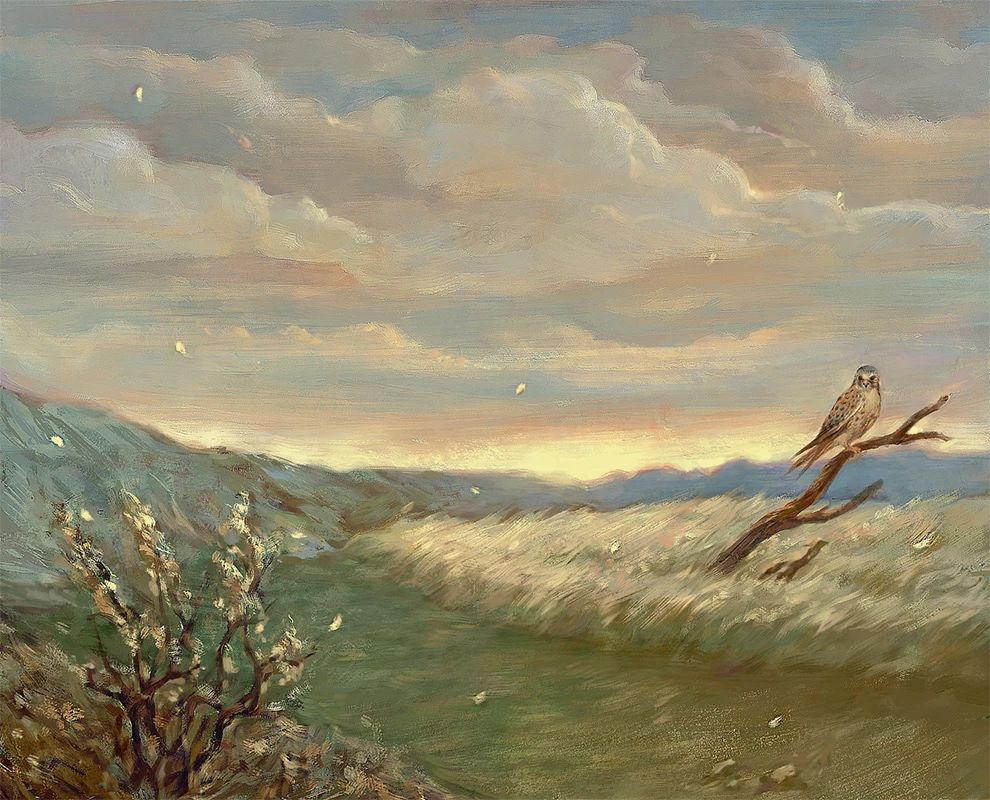 Иллюстрация к книге — Пташка [book-illustration-1.webp]