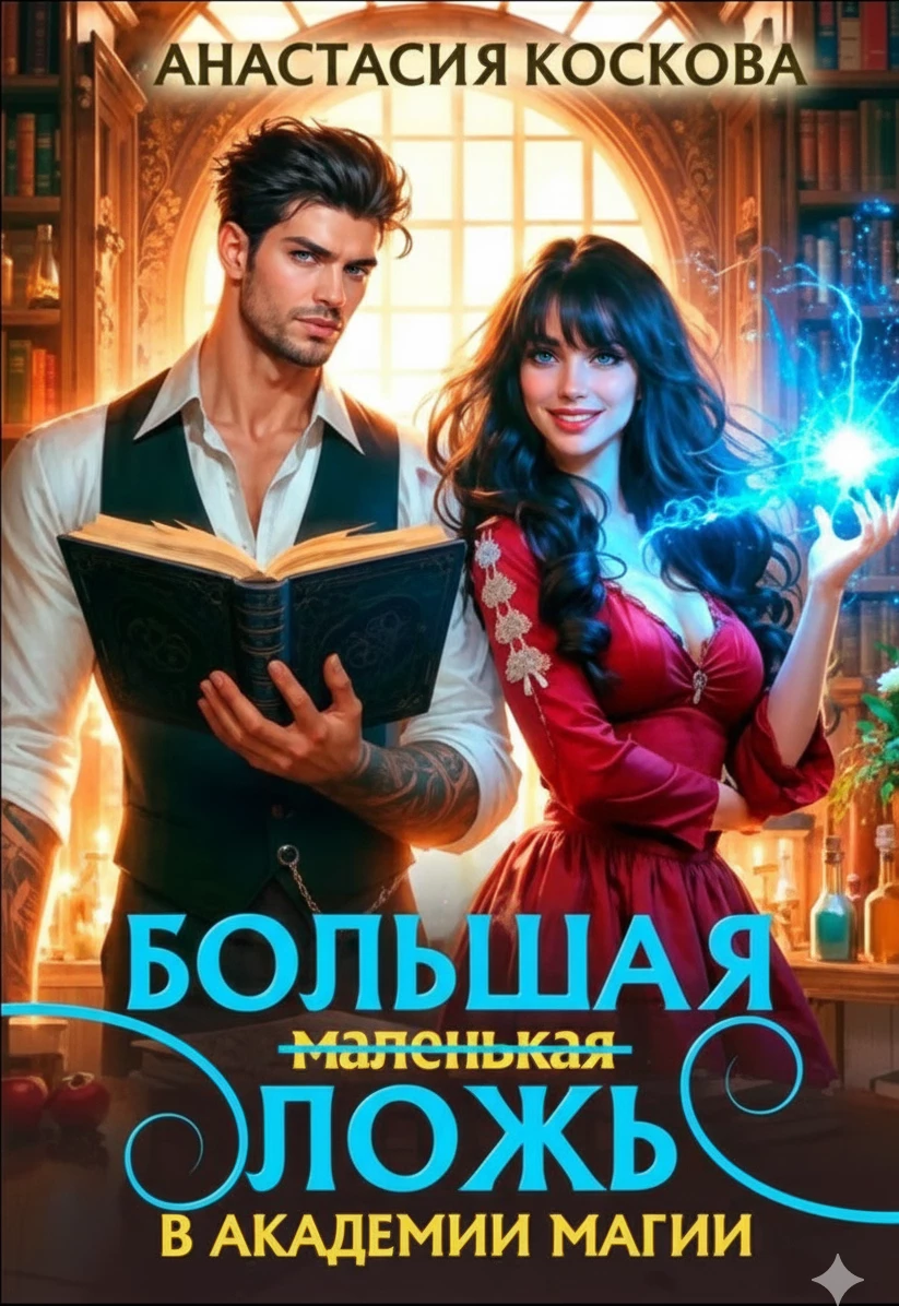 Книга Большая (маленькая) ложь в Академии магии