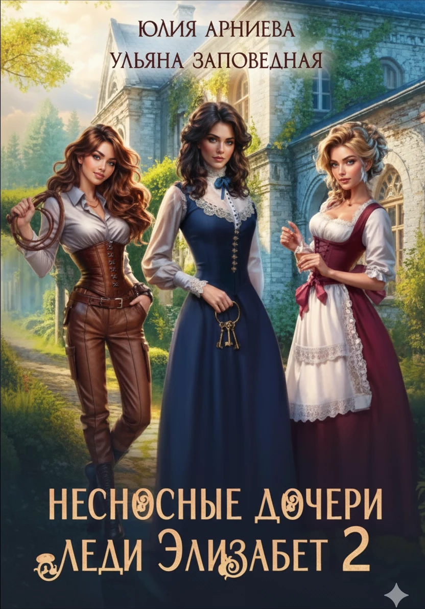 Книга Несносные дочери леди Элизабет 2