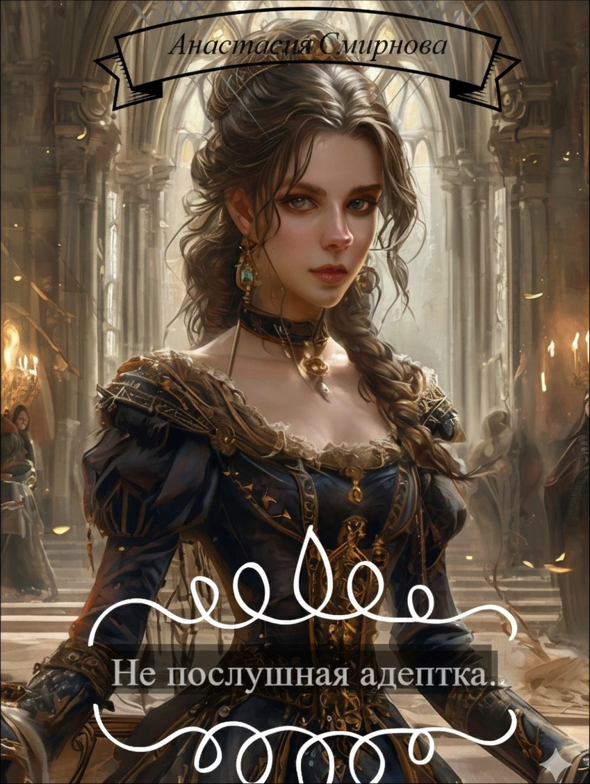 Книга Не послушная адептка.