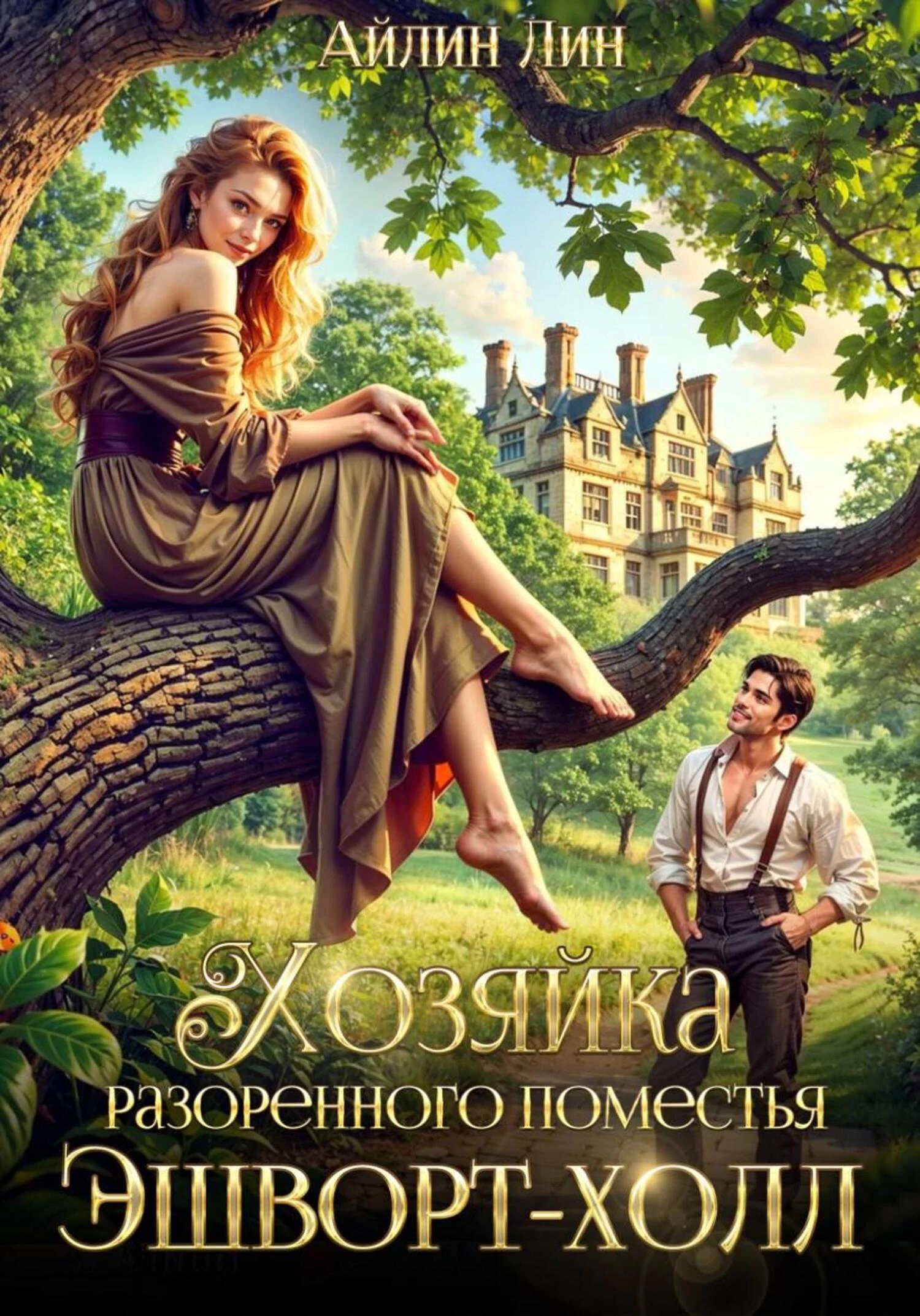 Книга Хозяйка разорённого поместья Эшворт-холл