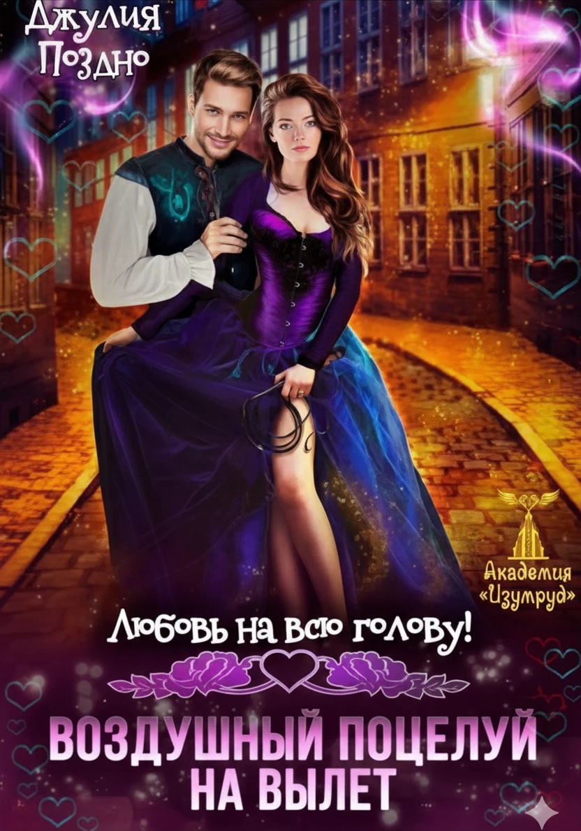 Книга Воздушный поцелуй на вылет. Любовь на всю голову