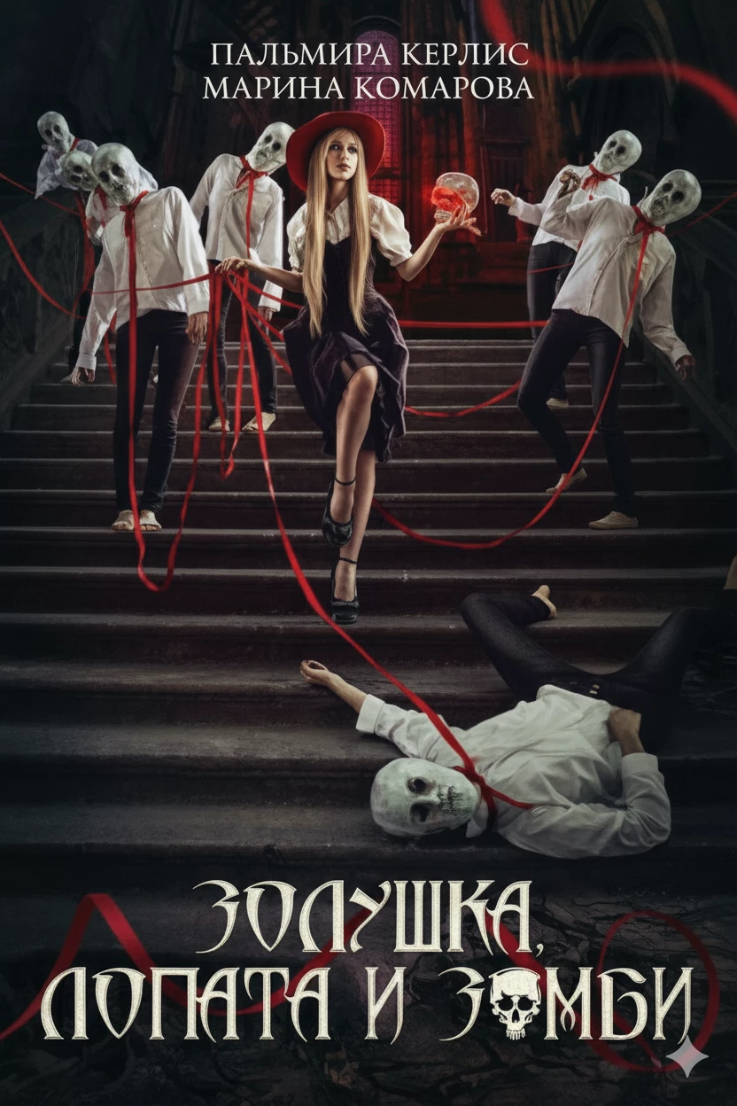 Книга Золушка, лопата и зомби