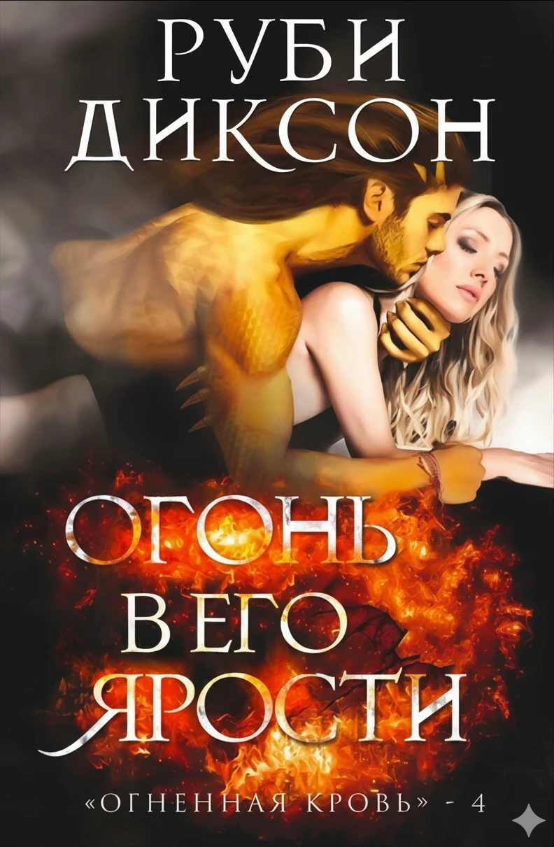 Книга Огонь в его ярости