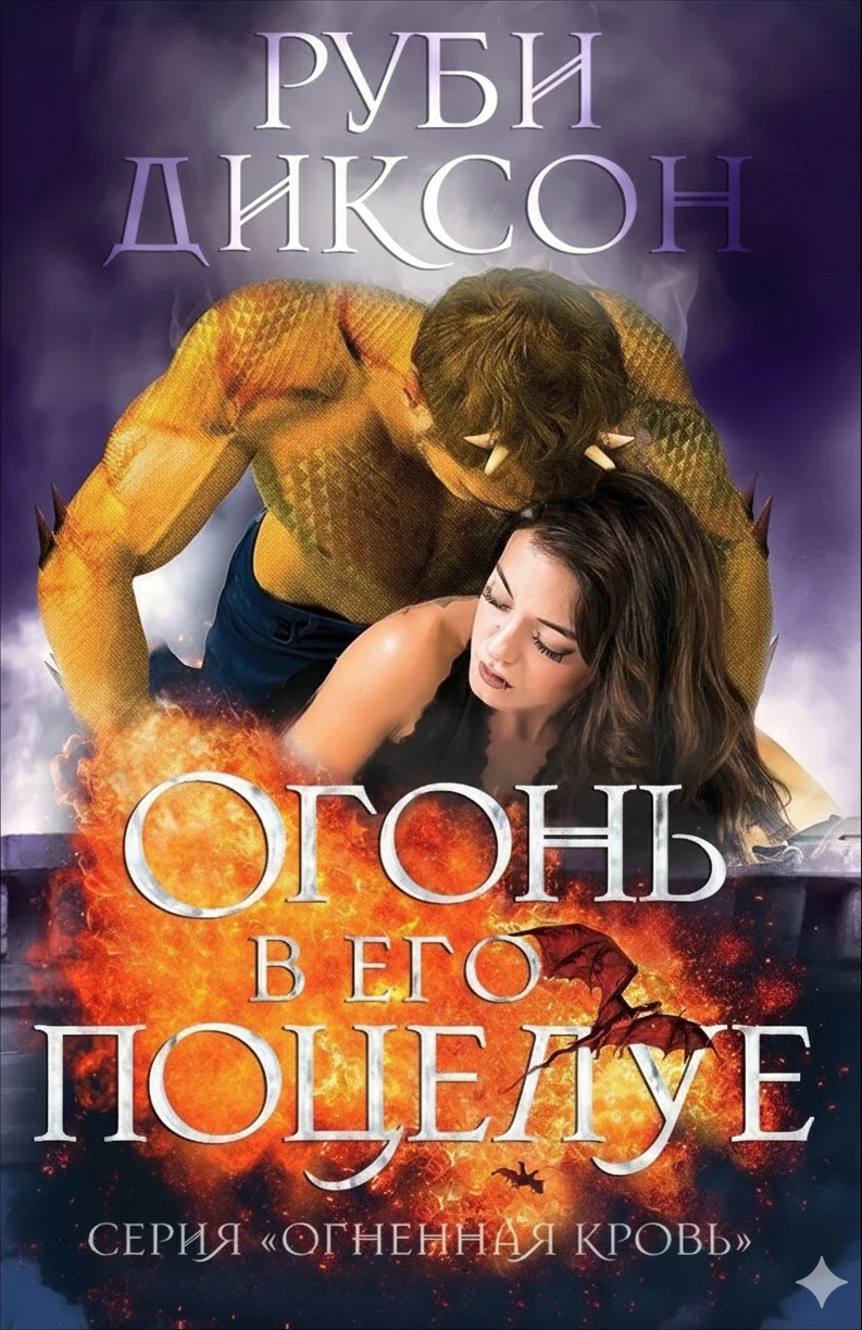 Книга Огонь в его поцелуе