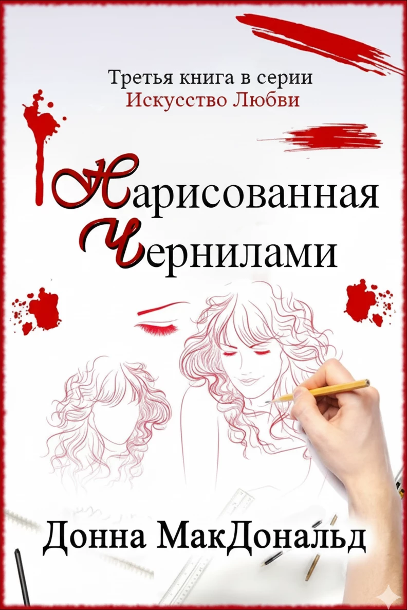 Книга Нарисованная чернилами