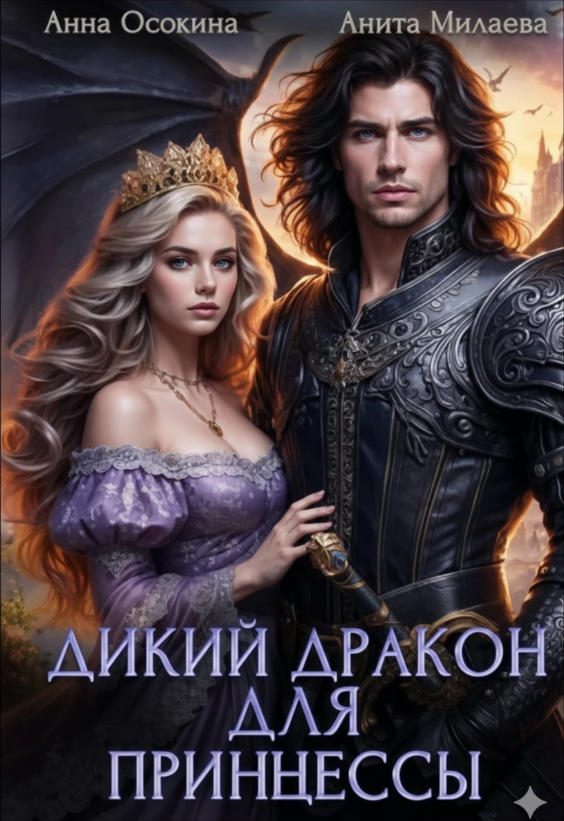 Книга Дикий дракон для принцессы
