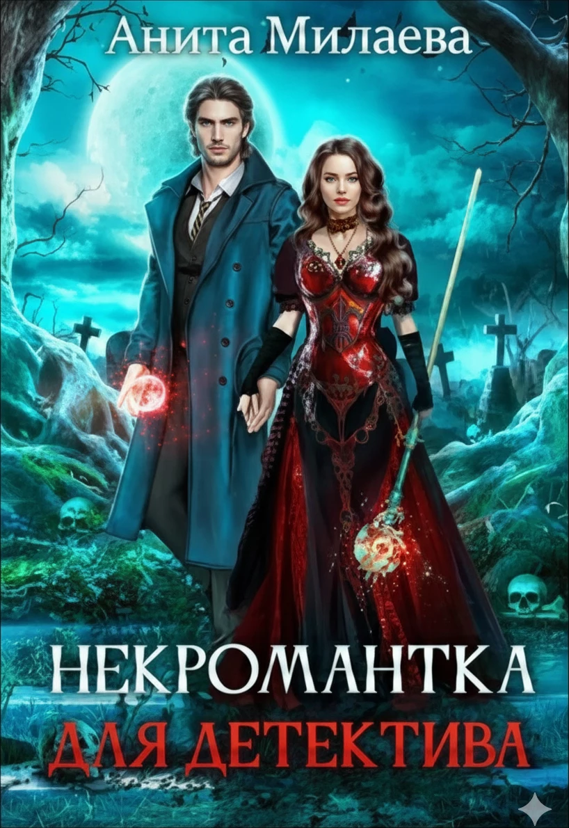 Книга Некромантка для детектива