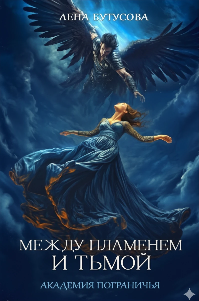 Книга Между Пламенем и Тьмой. Академия Пограничья