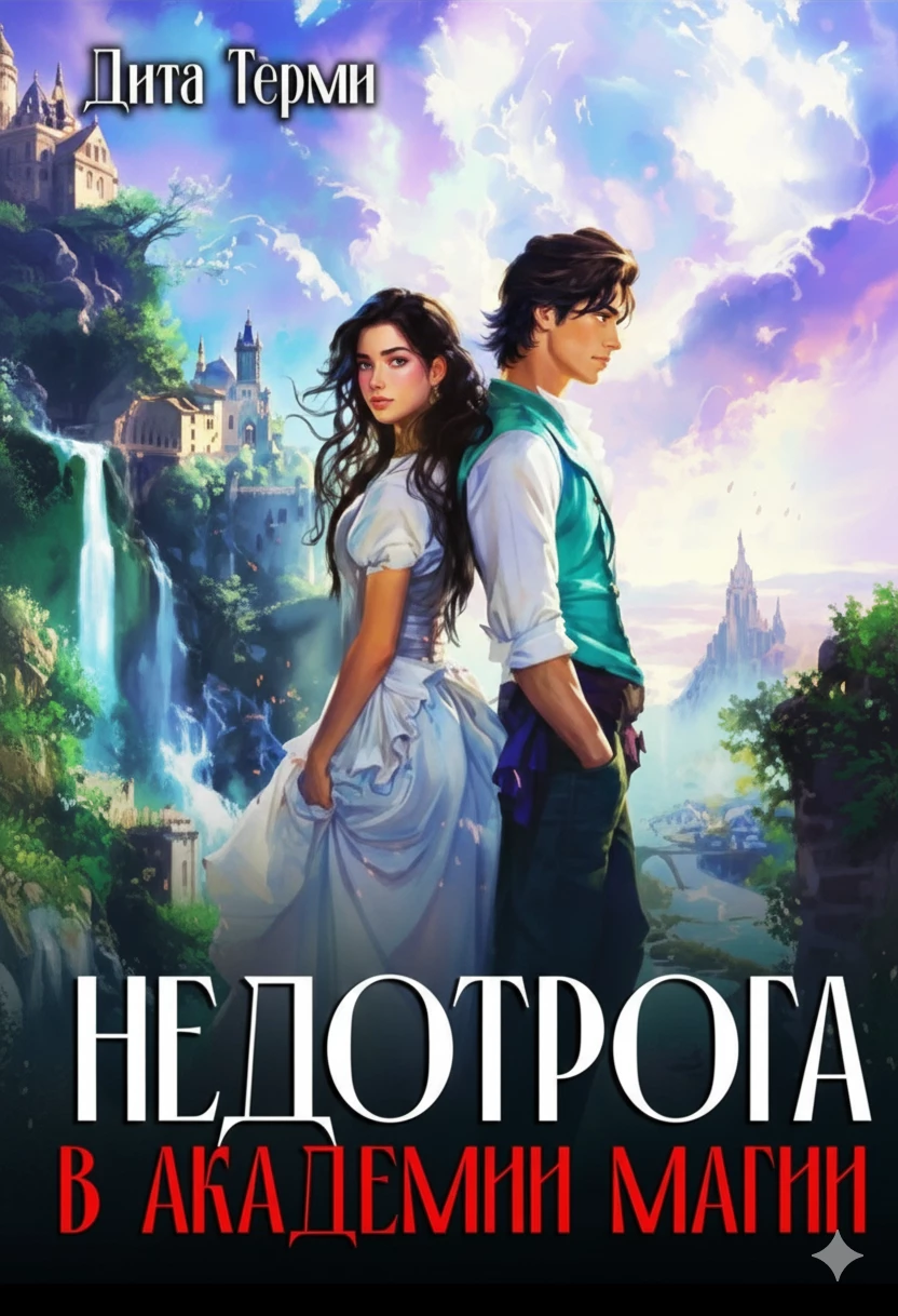 Книга Недотрога в академии магии