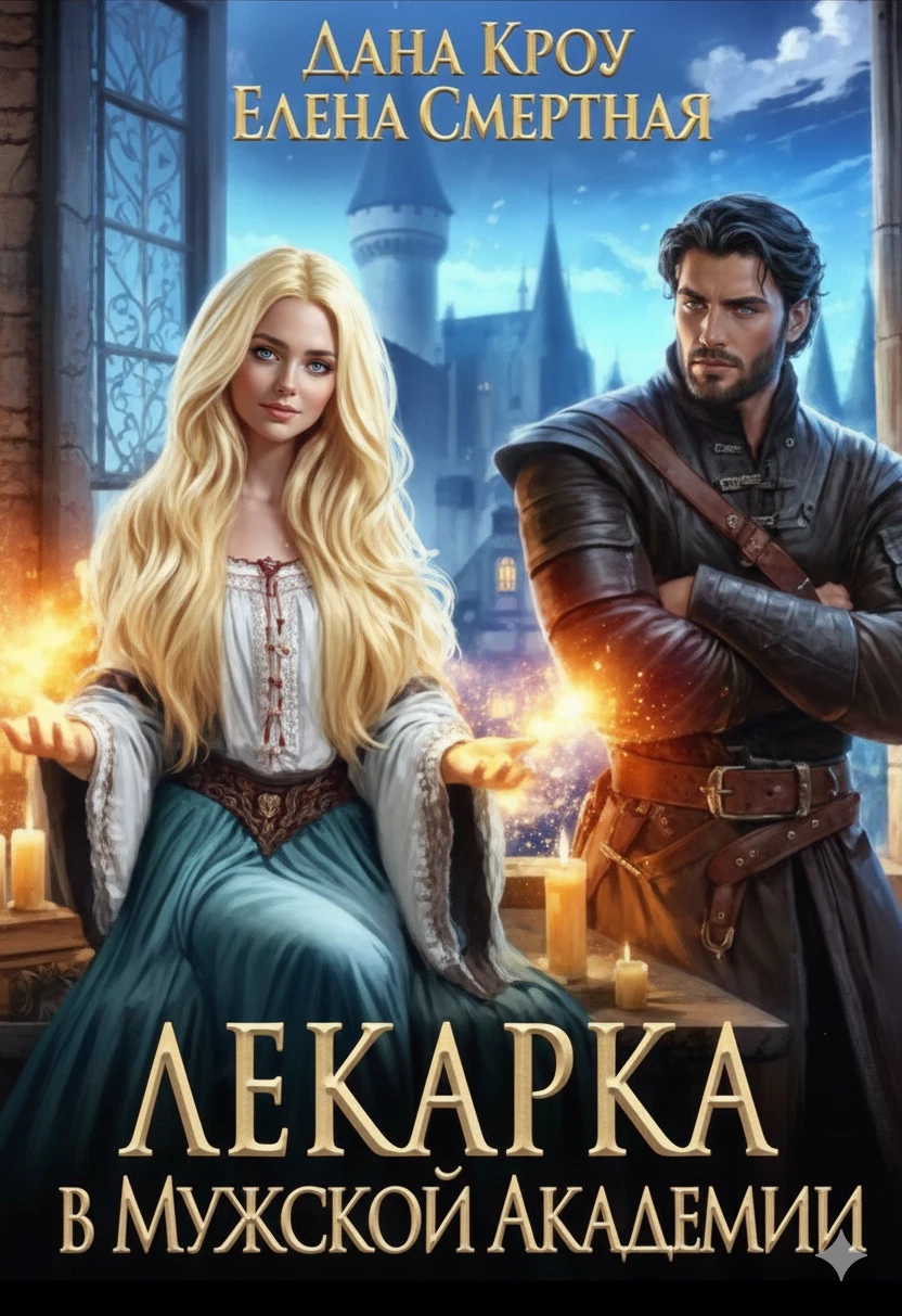 Книга Лекарка в Мужской Академии