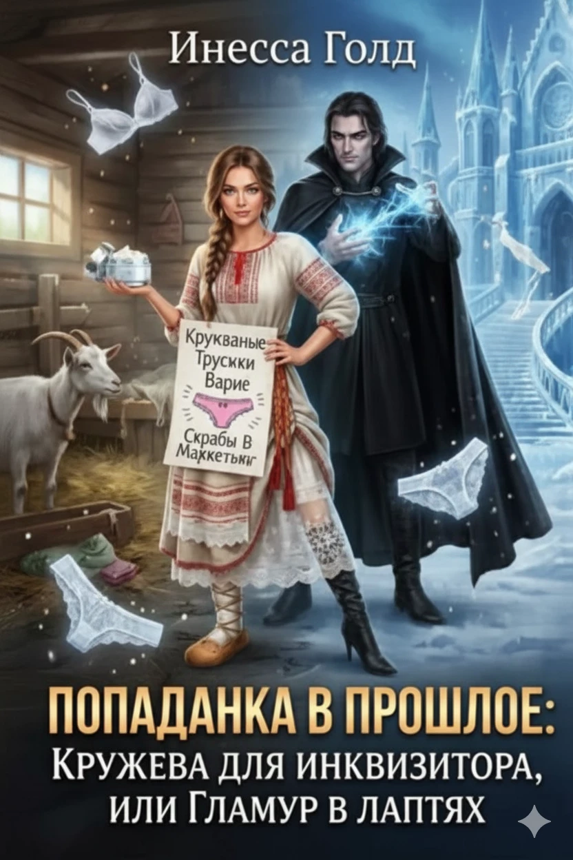 Книга Попаданка: Кружева для Инквизитора, или Гламур в Лаптях