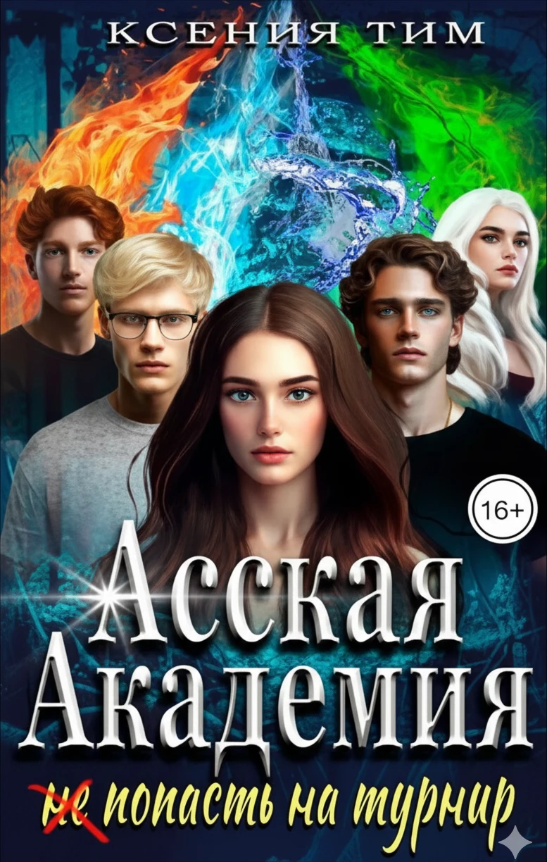 Книга Асская академия: (не) попасть на турнир