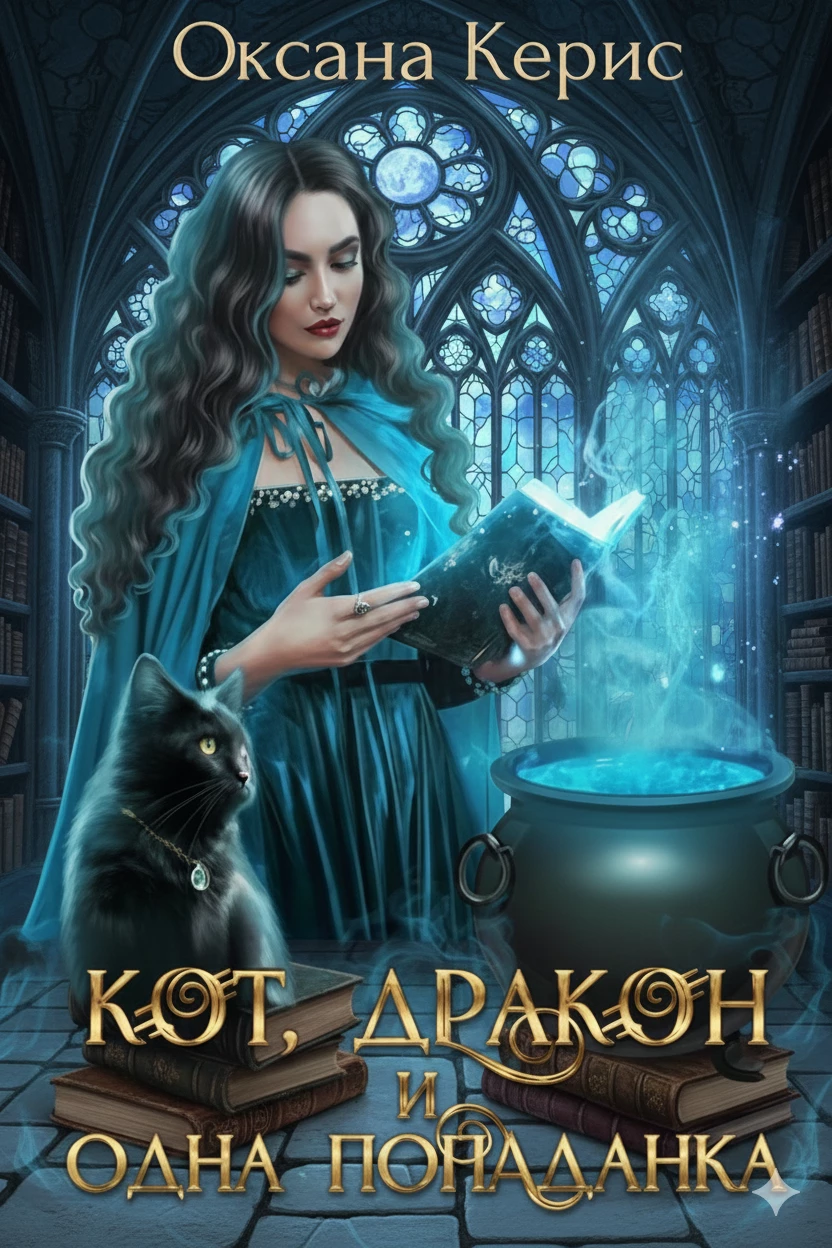 Книга Кот, дракон и одна попаданка