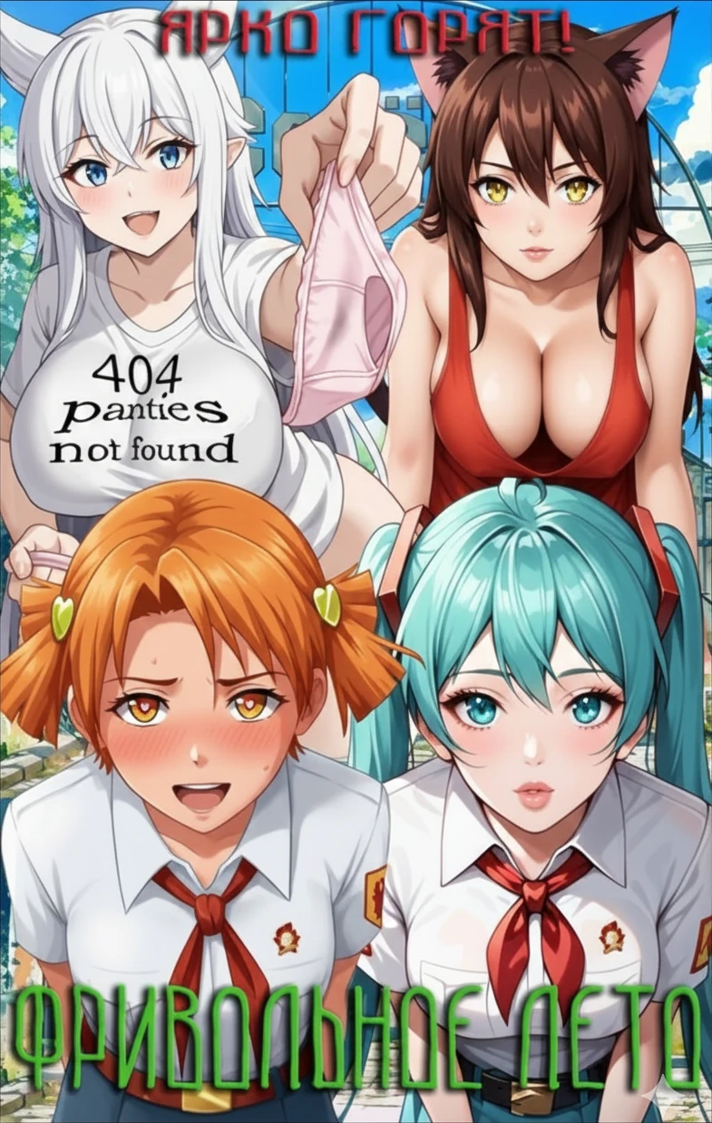 Книга Фривольное лето. Ярко горят!