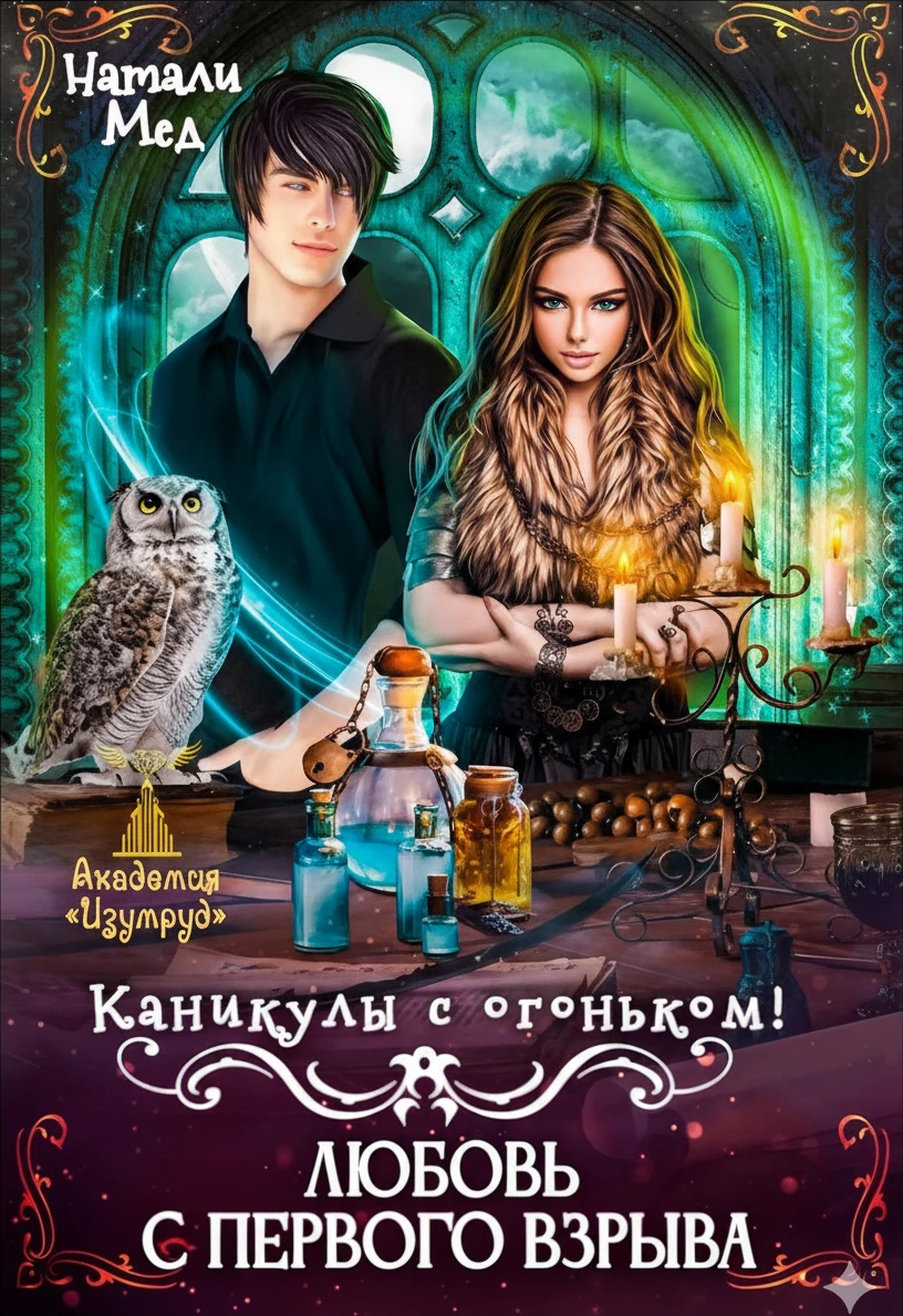 Книга Каникулы с огоньком. Любовь с первого взрыва