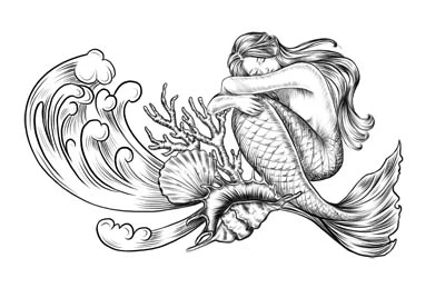 Иллюстрация к книге — Песня русалки [book-illustration-2.webp]