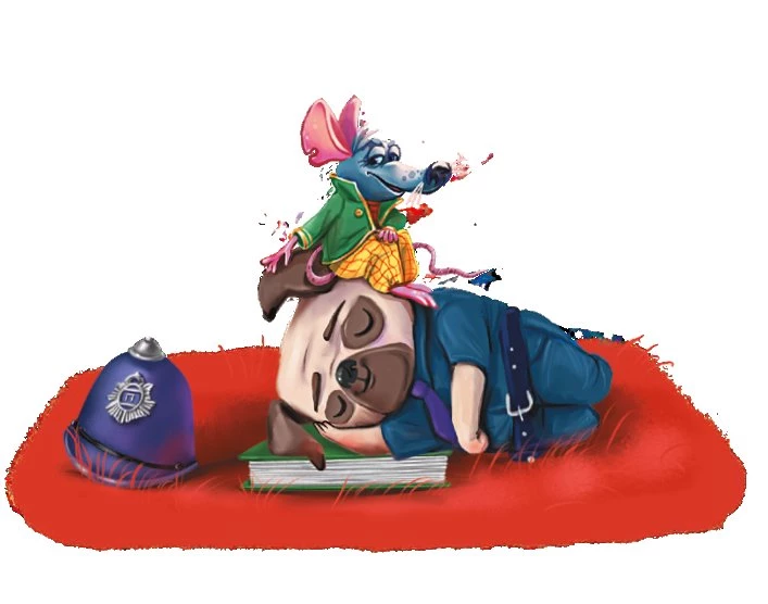 Иллюстрация к книге — Кот Мурмяу: детектив-неудачник. Съедобное преступление в городе псов [i_032.webp]