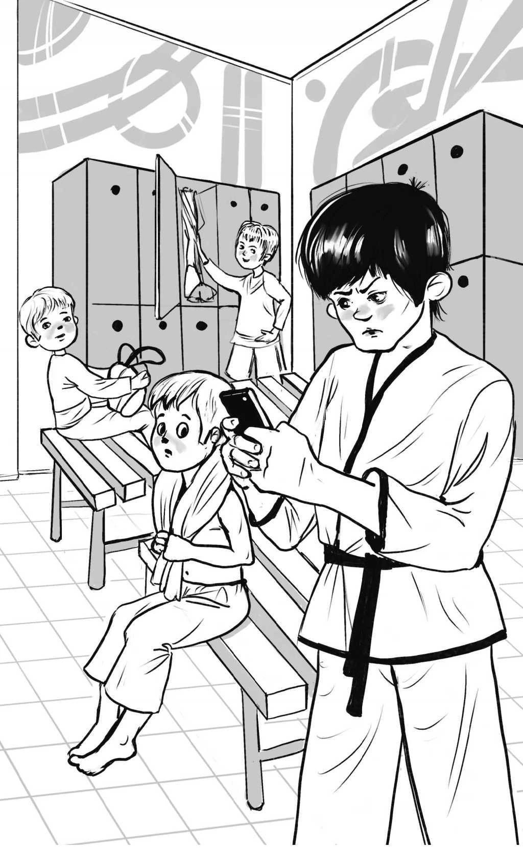 Иллюстрация к книге — Жанна Ладыжанская и тайна трёх пицц [i_008.webp]