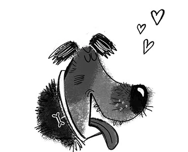 Иллюстрация к книге — Удивительные истории про собак, котов и даже хомяков [i_019.webp]