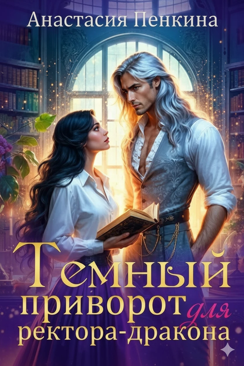 Книга Темный приворот для ректора-дракона