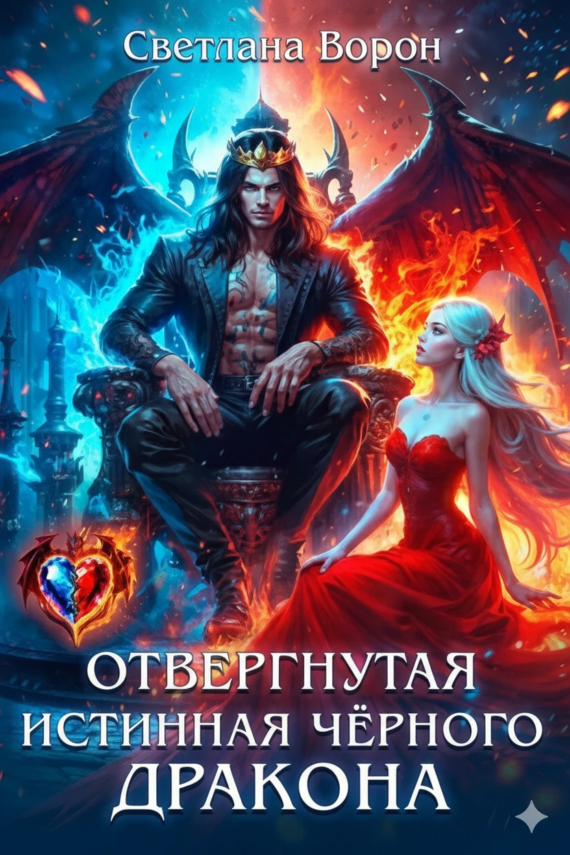 Книга Отвергнутая истинная чёрного дракона