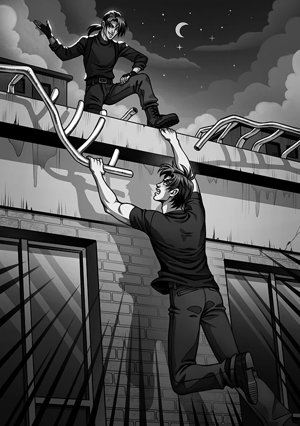 Иллюстрация к книге — Сквозь облака. Том 1 [_03.webp]