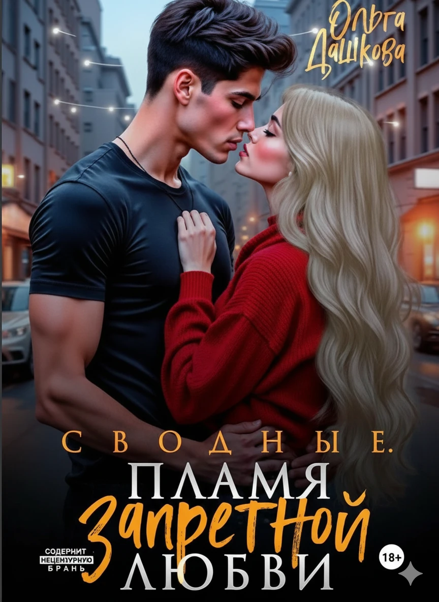 Книга Сводные. Пламя запретной любви