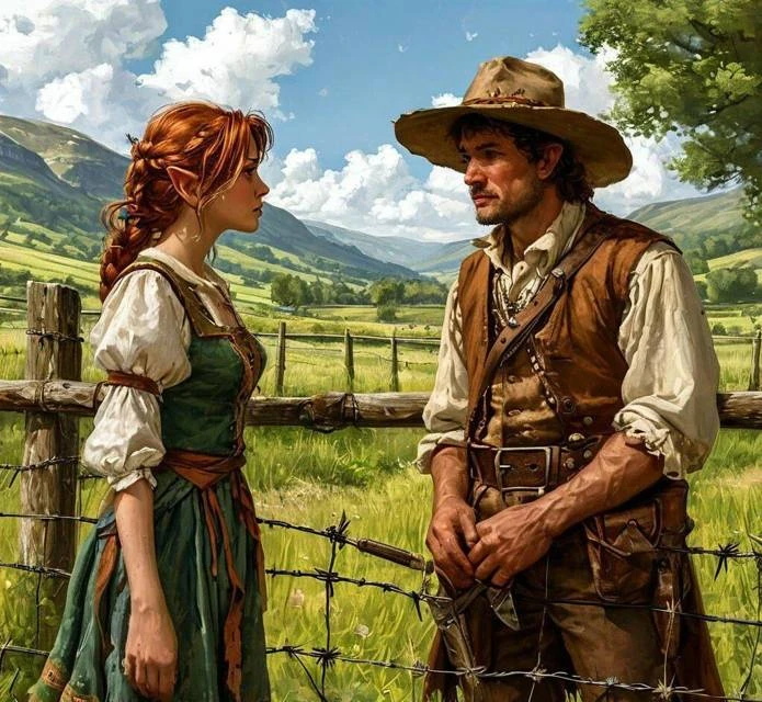 Иллюстрация к книге — Повседневная жизнь фермера в мире монстродевушек [book-illustration-1.webp]