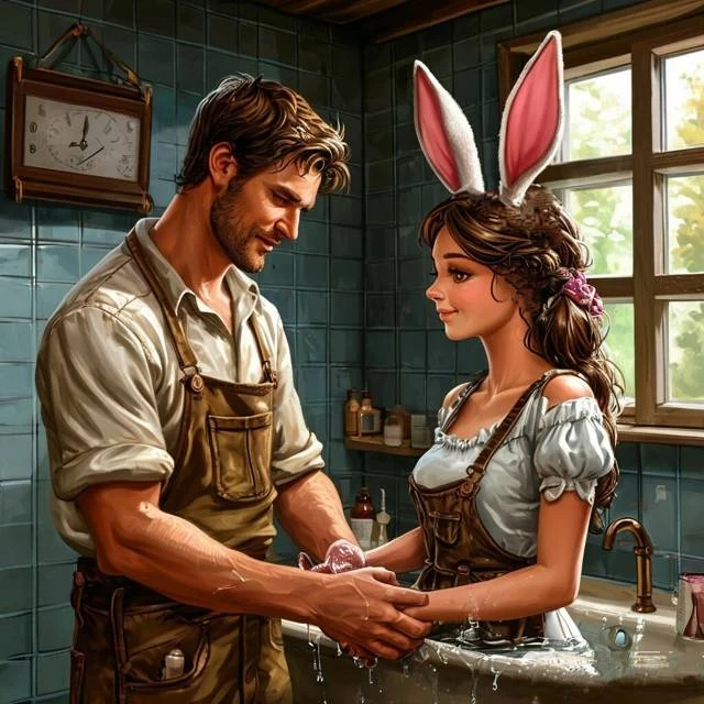 Иллюстрация к книге — Повседневная жизнь фермера в мире монстродевушек [book-illustration-11.webp]