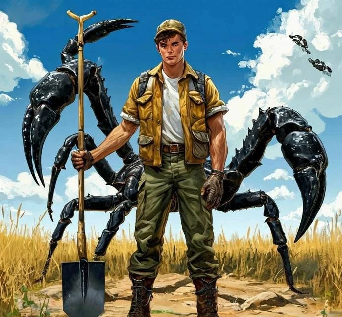 Иллюстрация к книге — Повседневная жизнь фермера в мире монстродевушек [book-illustration-3.webp]