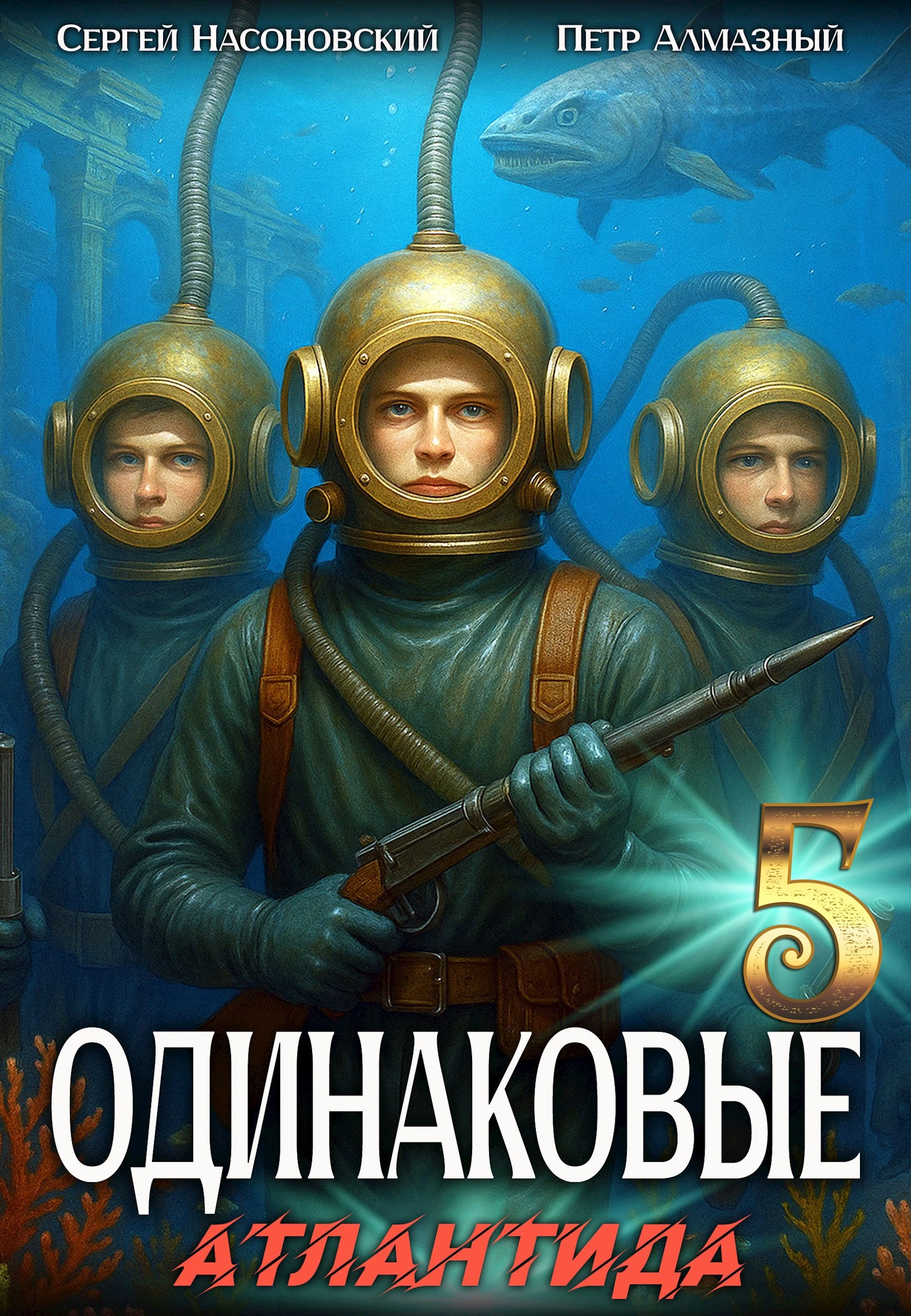 Книга Одинаковые. Том 5. Атлантида