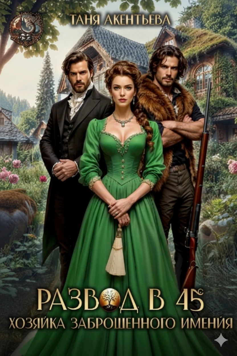 Книга Развод в 45. Хозяйка заброшенного имения