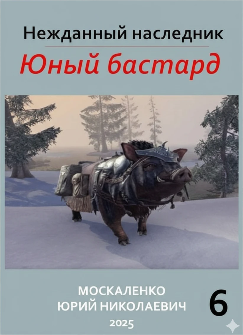 Книга Юный бастард. Книга шестая