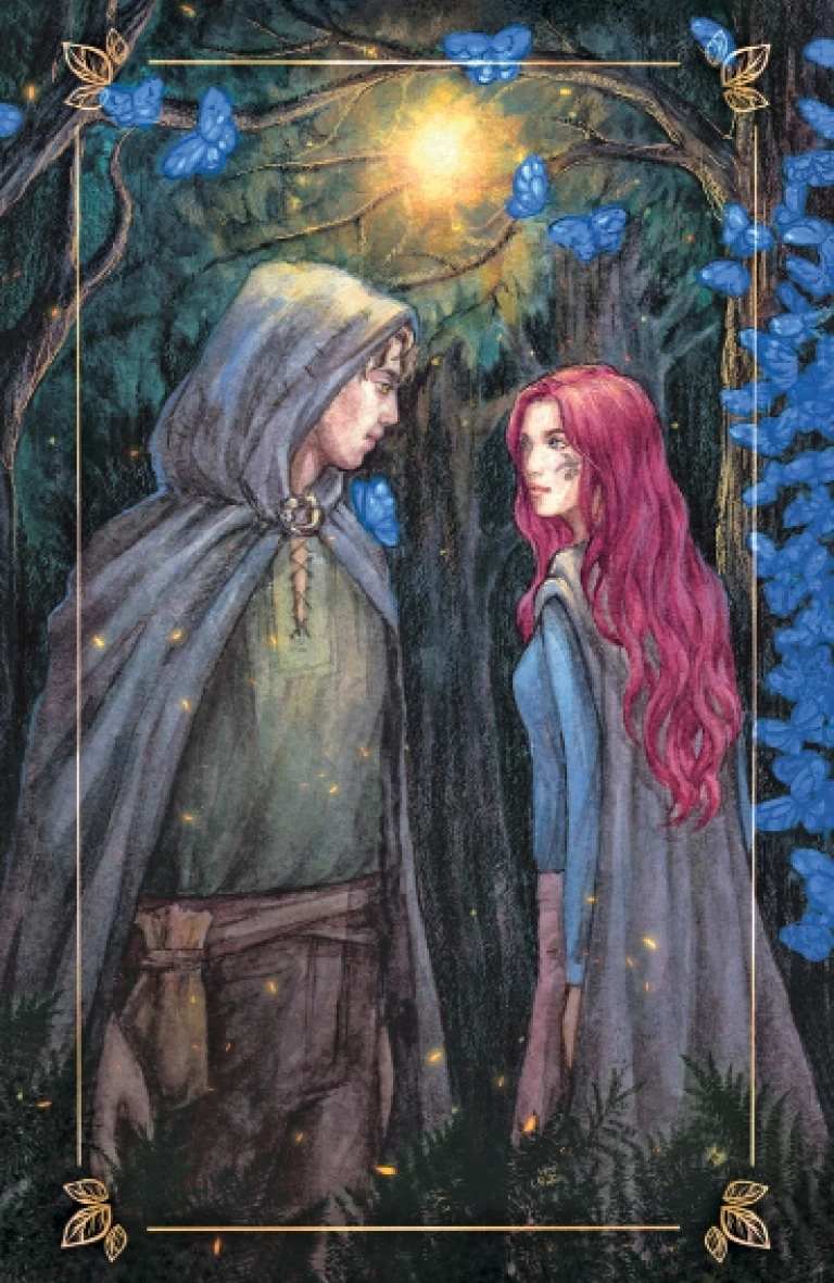 Иллюстрация к книге — По тропам волшебных лесов [i_002.webp]