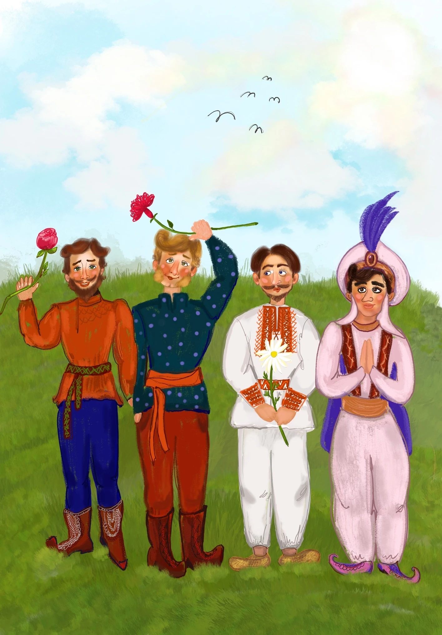 Иллюстрация к книге — Любовь в былинном стиле [book-illustration-13.webp]