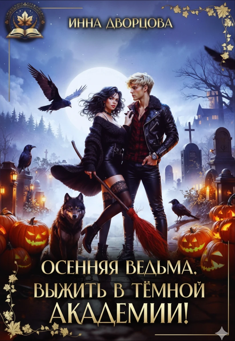 Книга Осенняя ведьма. Выжить в тёмной академии!