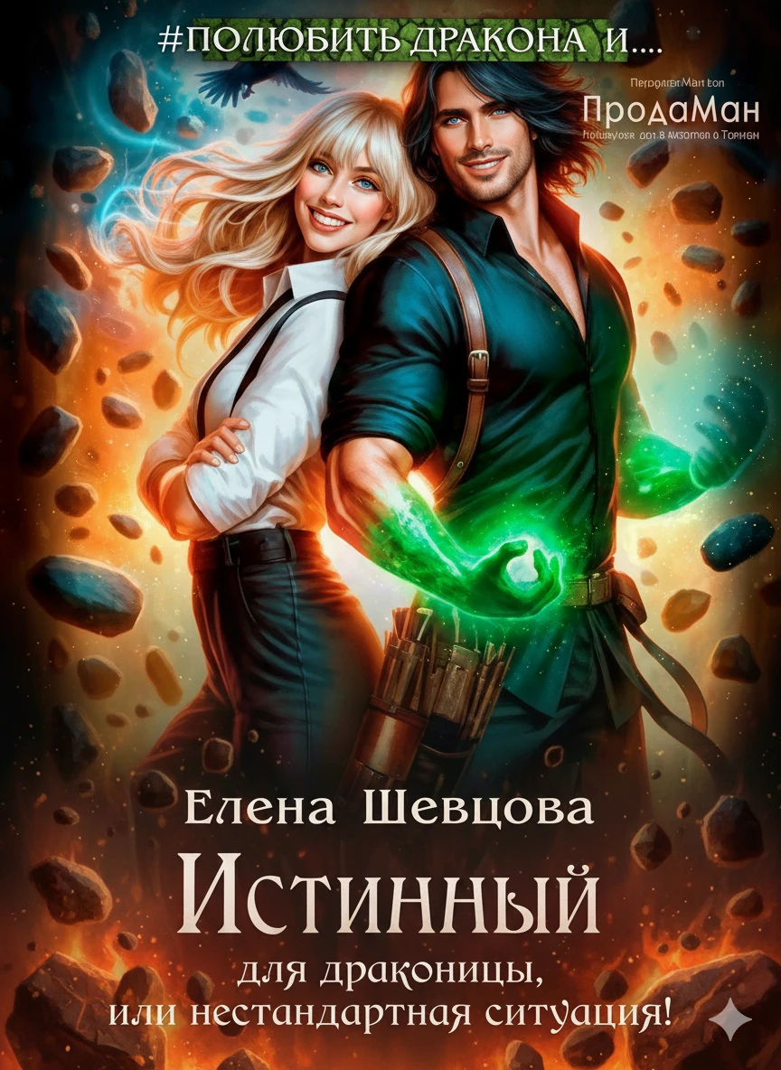 Книга Истинный для драконицы, или нестандартная ситуация!