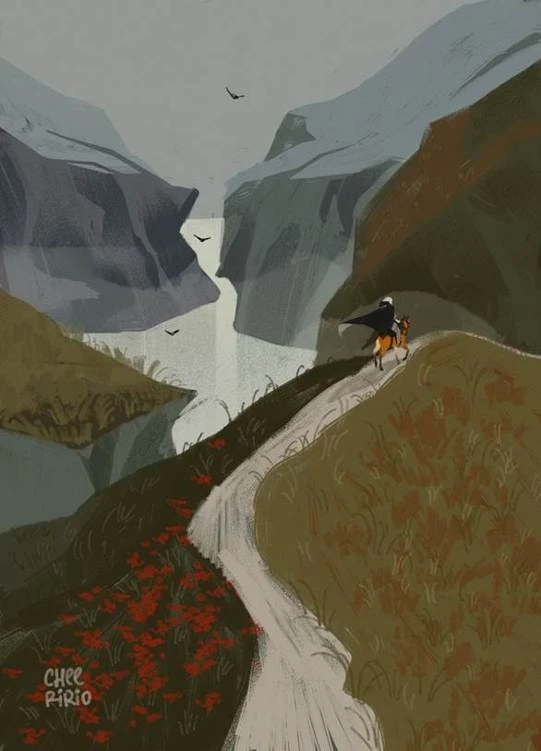 Иллюстрация к книге — Рассказы 36. Странник по зову сердца [book-illustration-1.webp]