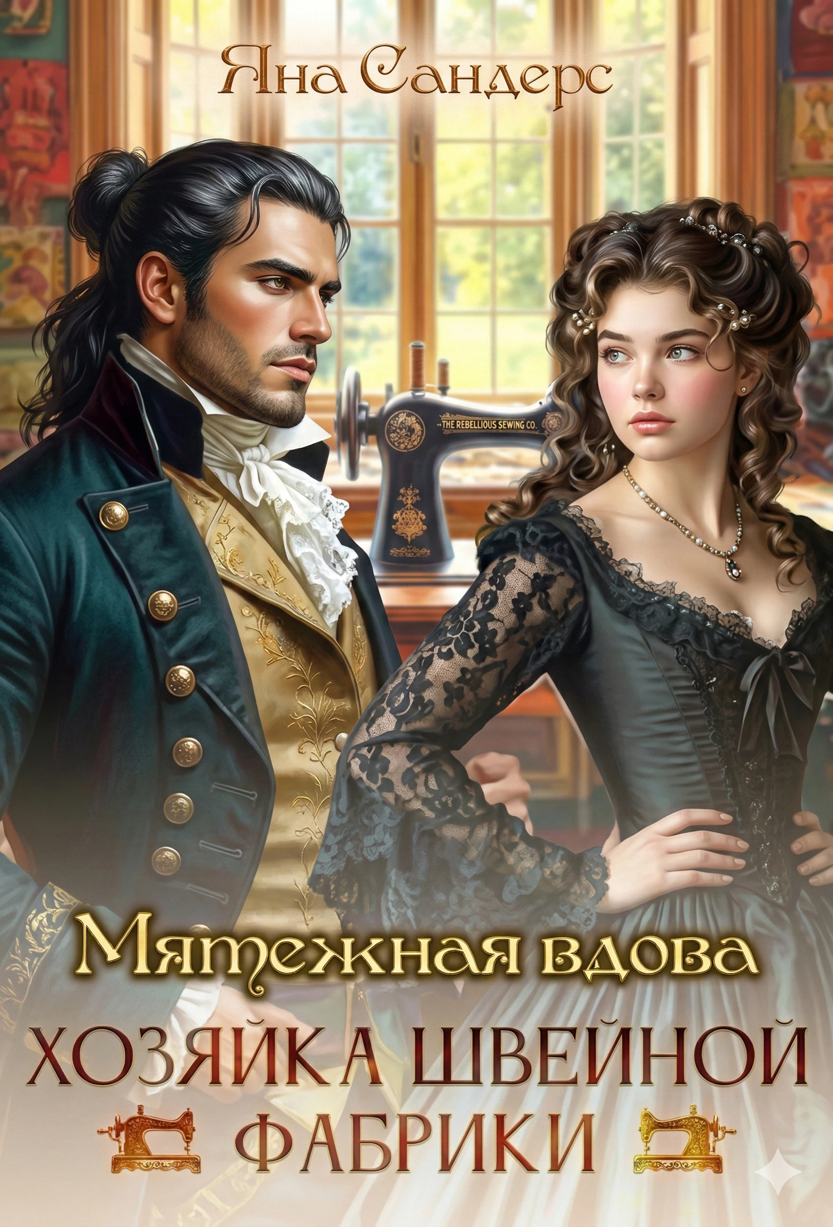 Книга Мятежная вдова. Хозяйка швейной фабрики [Первая часть]