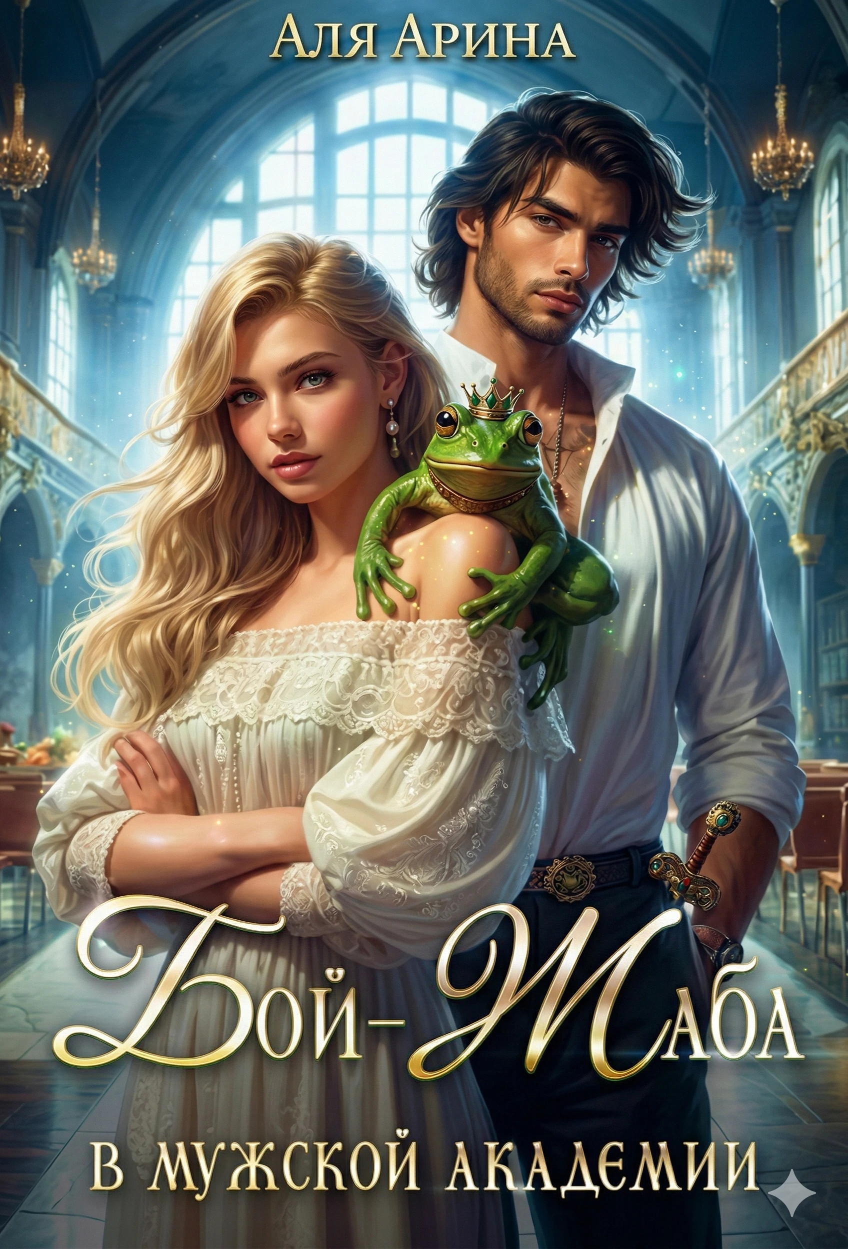 Книга Бой-Жаба в мужской академии